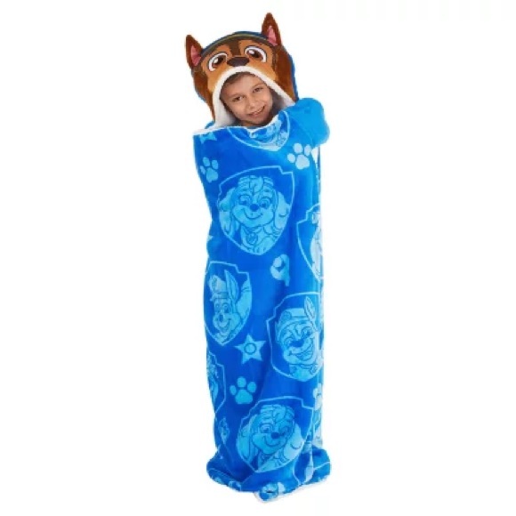 Paw Patrol 40x50 Hooded Throw, Plush with Sherpa Lining - Picture 2 of 8